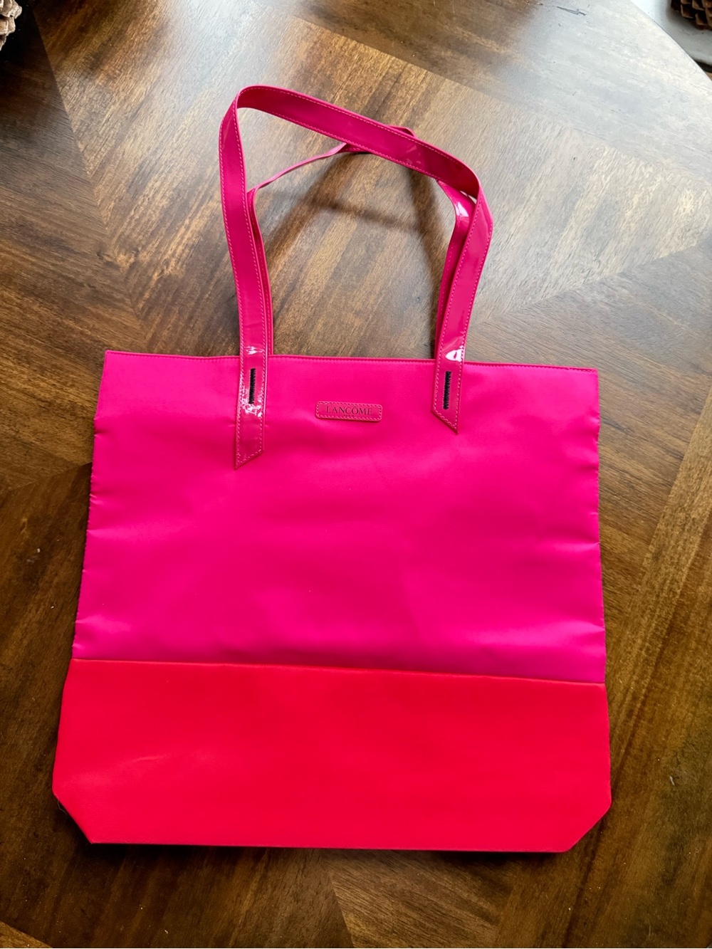 Lancôme Hot Pink Tote Bag
